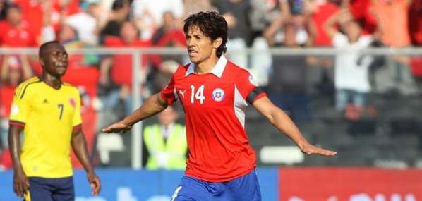 Matías Fernández le ha marcado en dos ocasiones a la Selección Colombia.