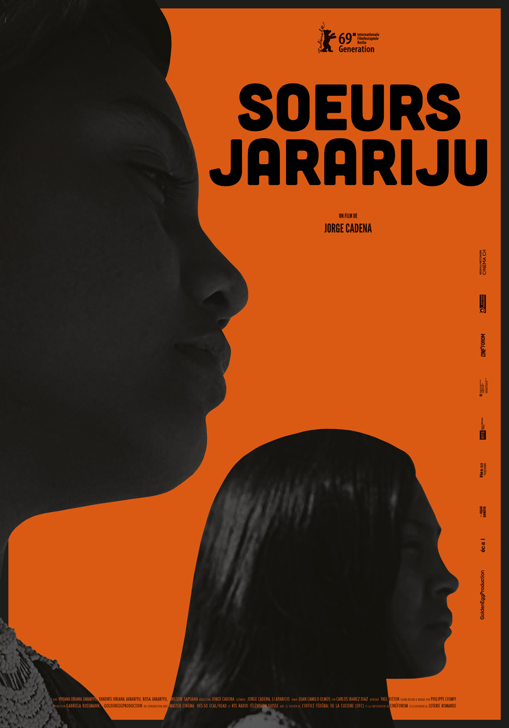 Cortesia. Afiche del cortometraje 'Hermanas Jarariju'.