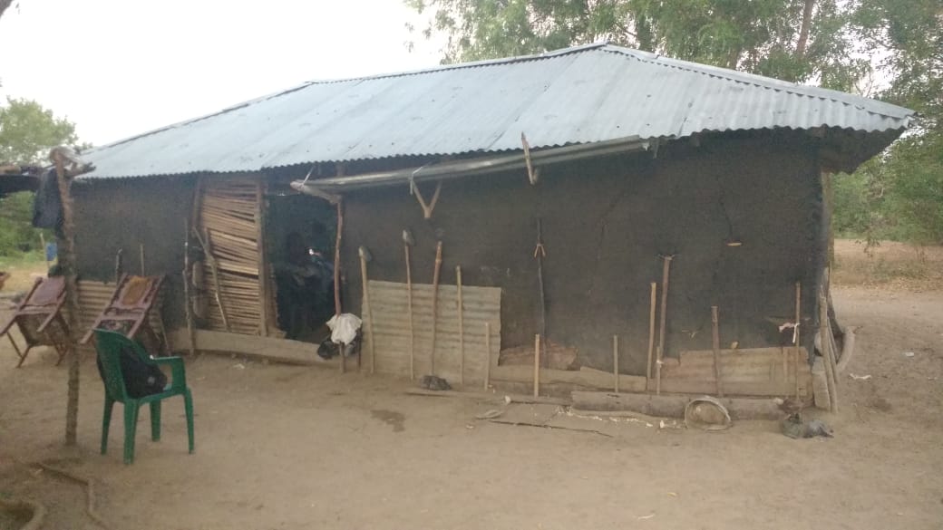 En esta vivienda, ubicada en la misma de la isla, fue hallada la pareja.