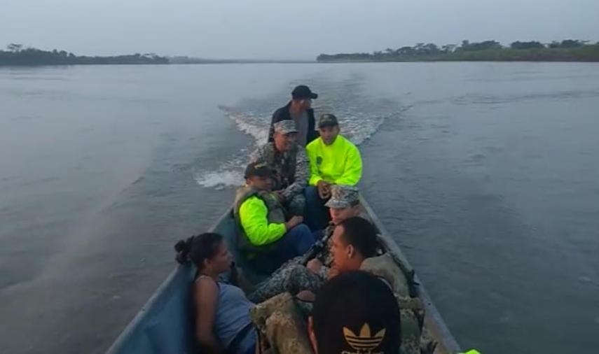 Los capturados serán traídos hasta Barranquilla.