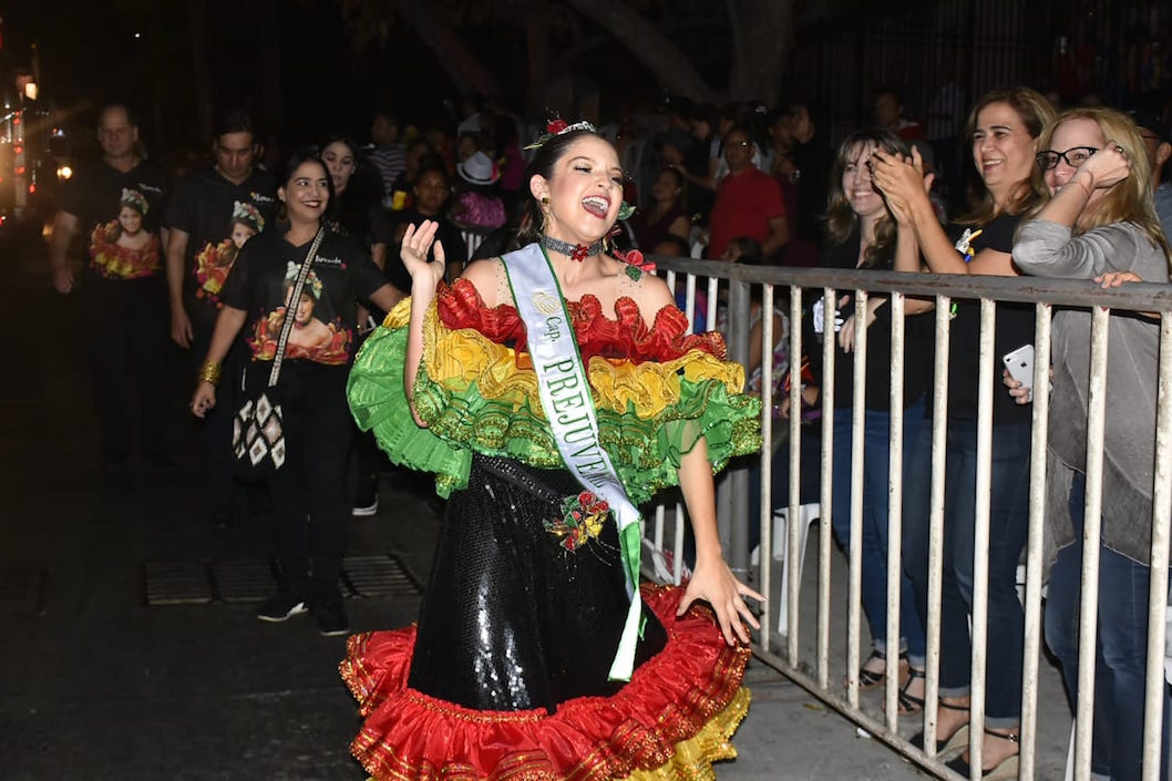 Juanita Páez, capitana juvenil.