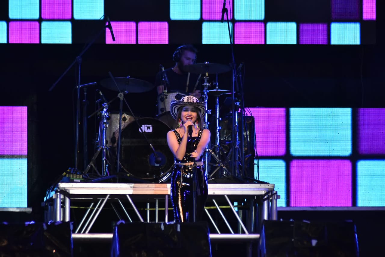 La cantante mexicana Karol Sevilla. 