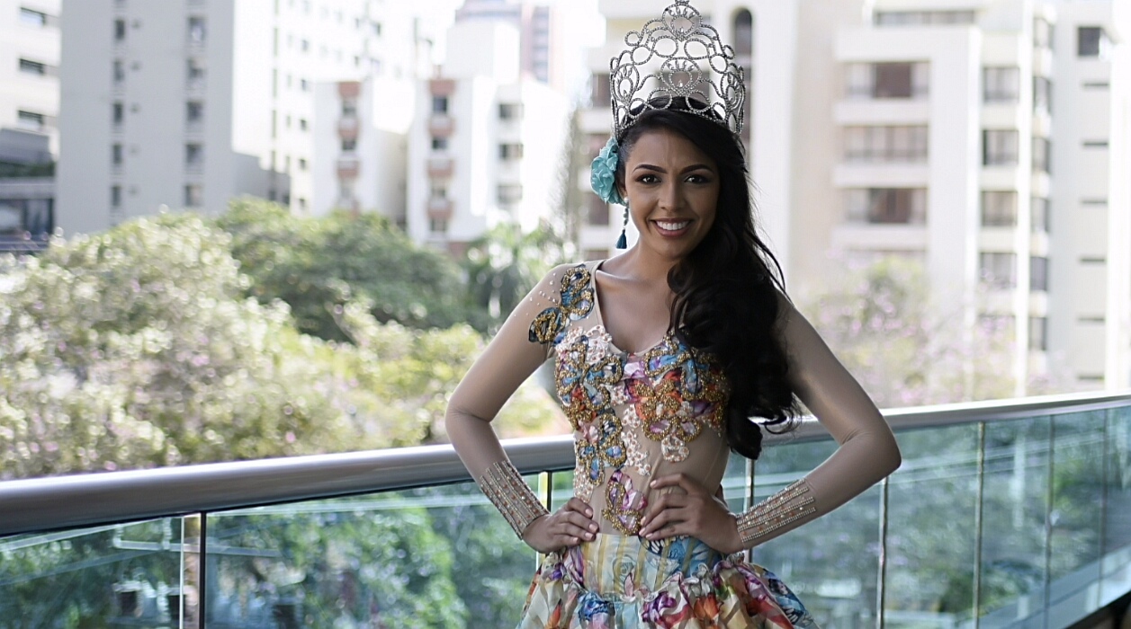 Mar Acosta, Reina del Carnaval de Santo Tomás.