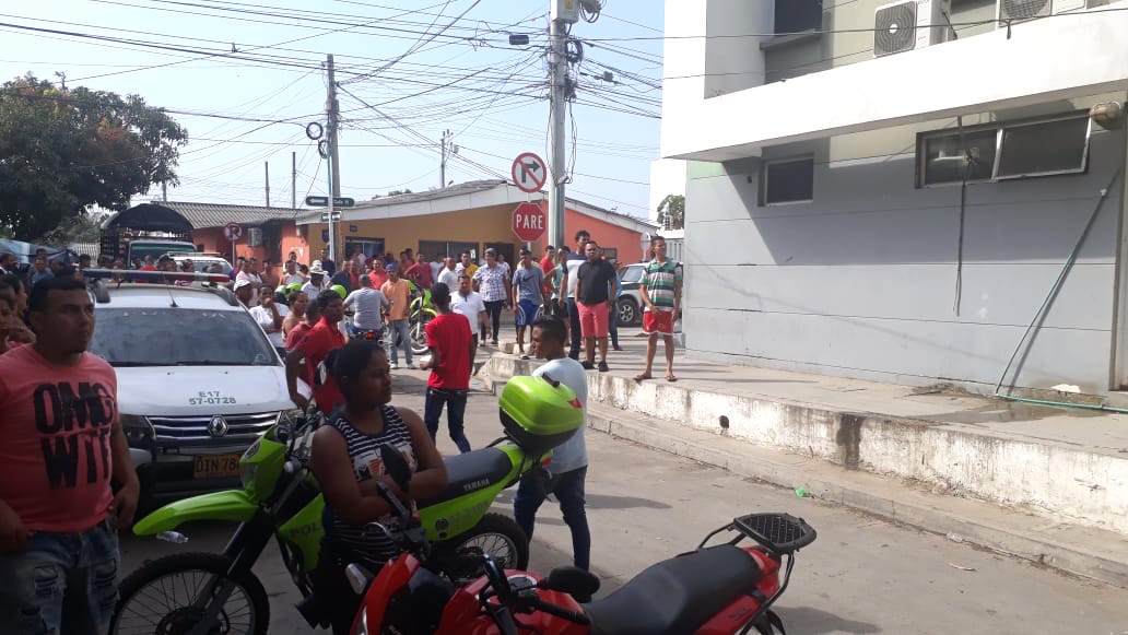 Lugar de los hechos en el barrio Centro de Malambo.