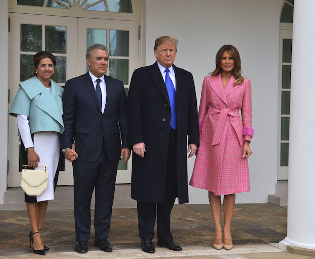 Encuentro presidencial en la Casa Blanca.