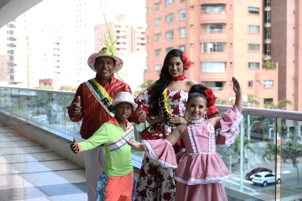 Reyes del Carnaval de Polonuevo.