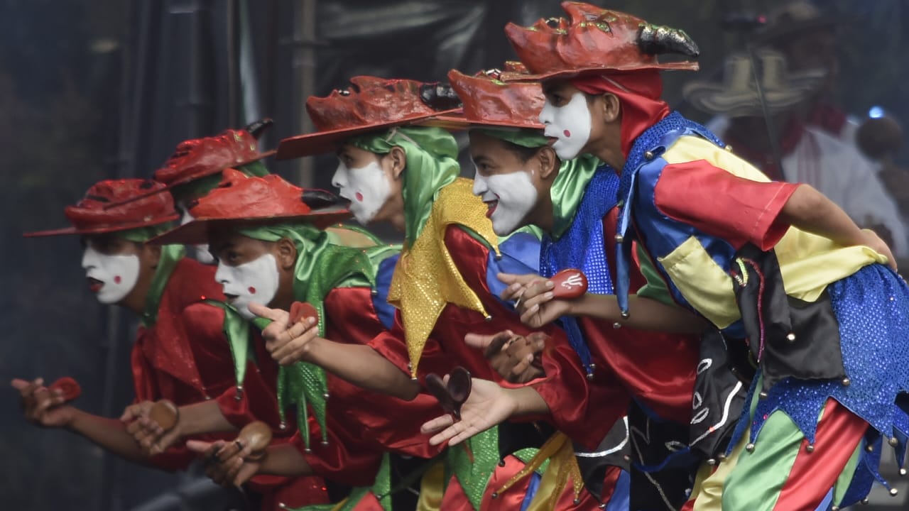 Diablos arlequines de Sabanalarga