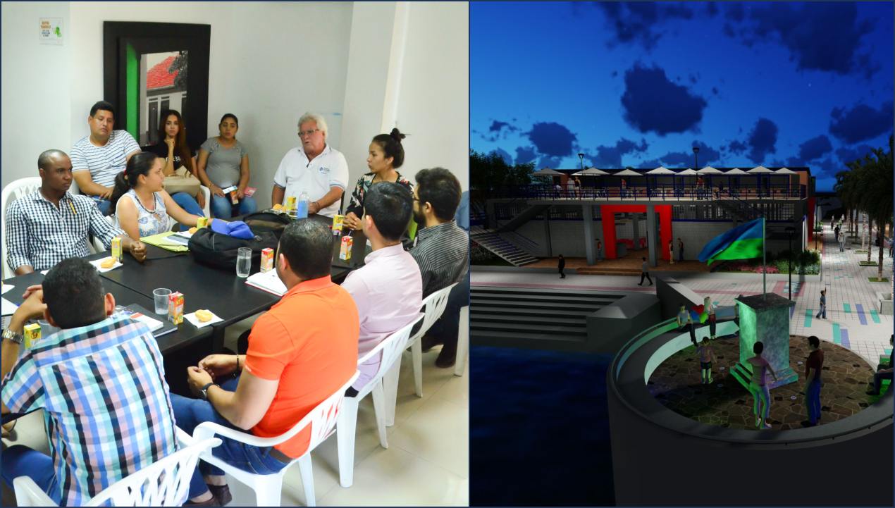 Prensa Alcaldía de Soledad Alcaldía proyecta una nueva plaza de mercado que hace parte de un macroproyecto turístico.