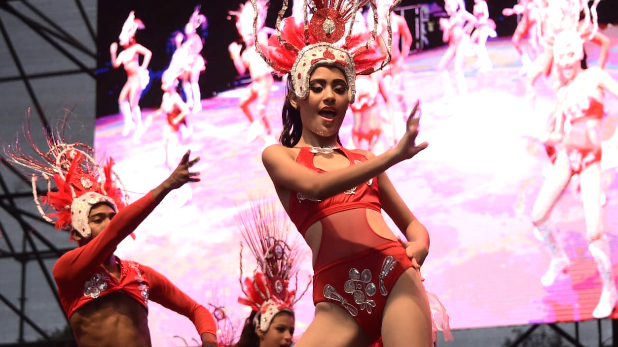La belleza musical de Alma Caribe.