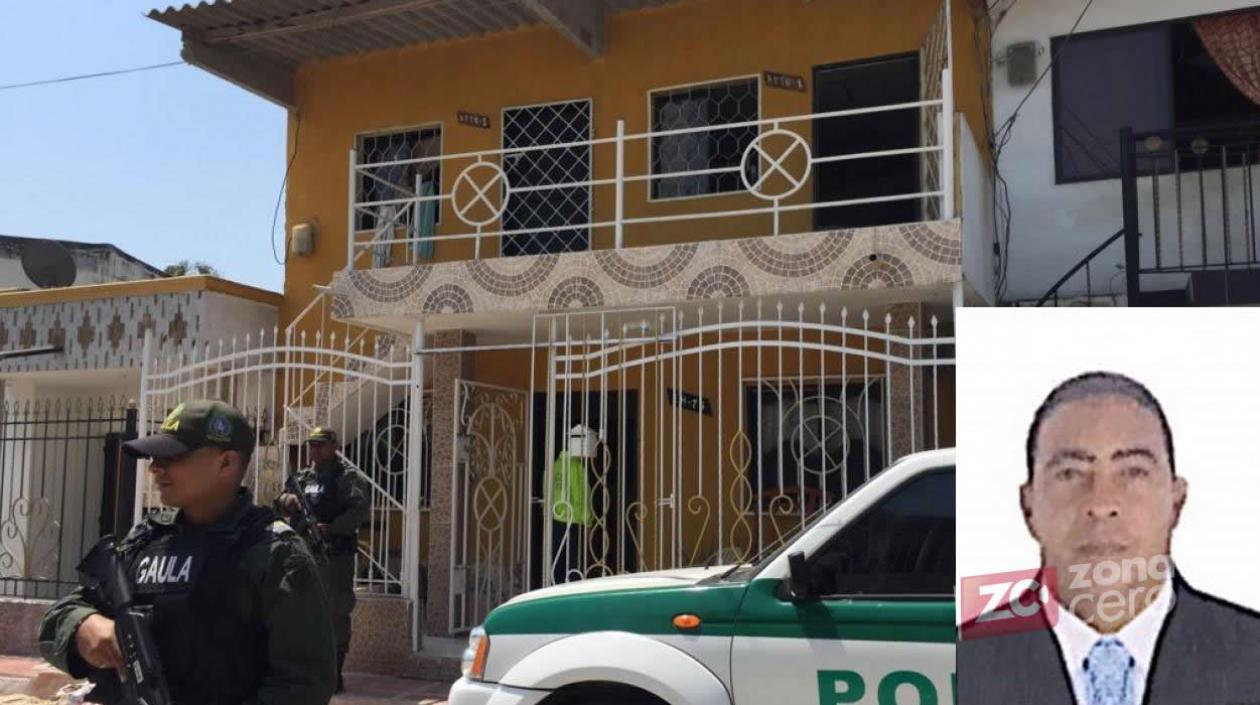 La casa donde fue capturado Tomás Manuel Maldonado Cera.