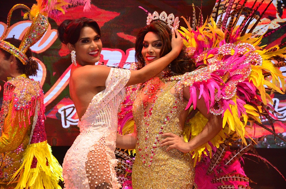 La reina del Carnaval Diverso, Alondra Villarreal.