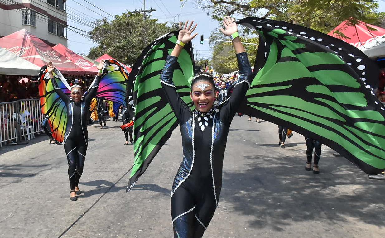 Las tradiciones fueron reflejadas durante el desfile.