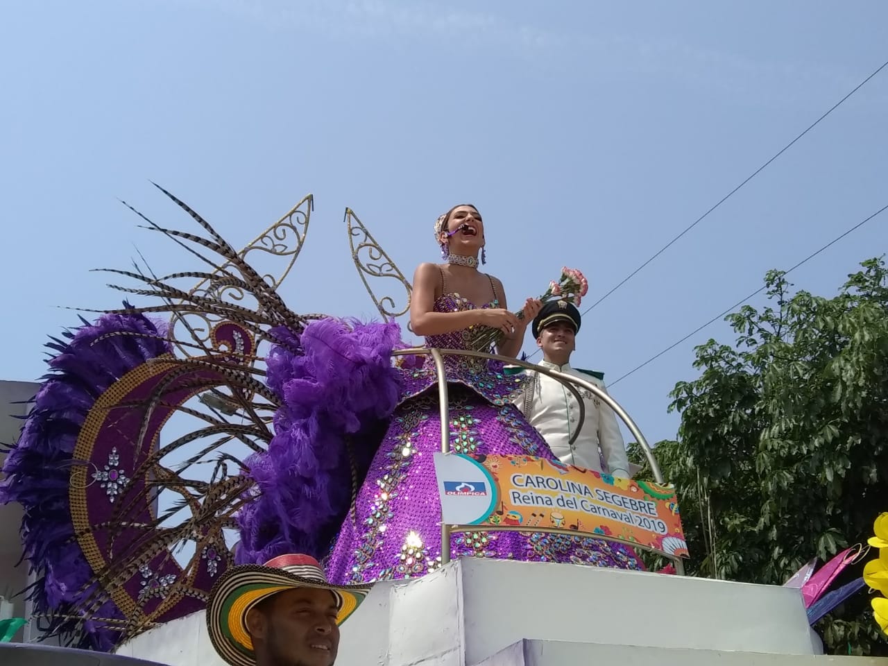 Carolina Segebre, reina del Carnaval de Barranquilla 2019.