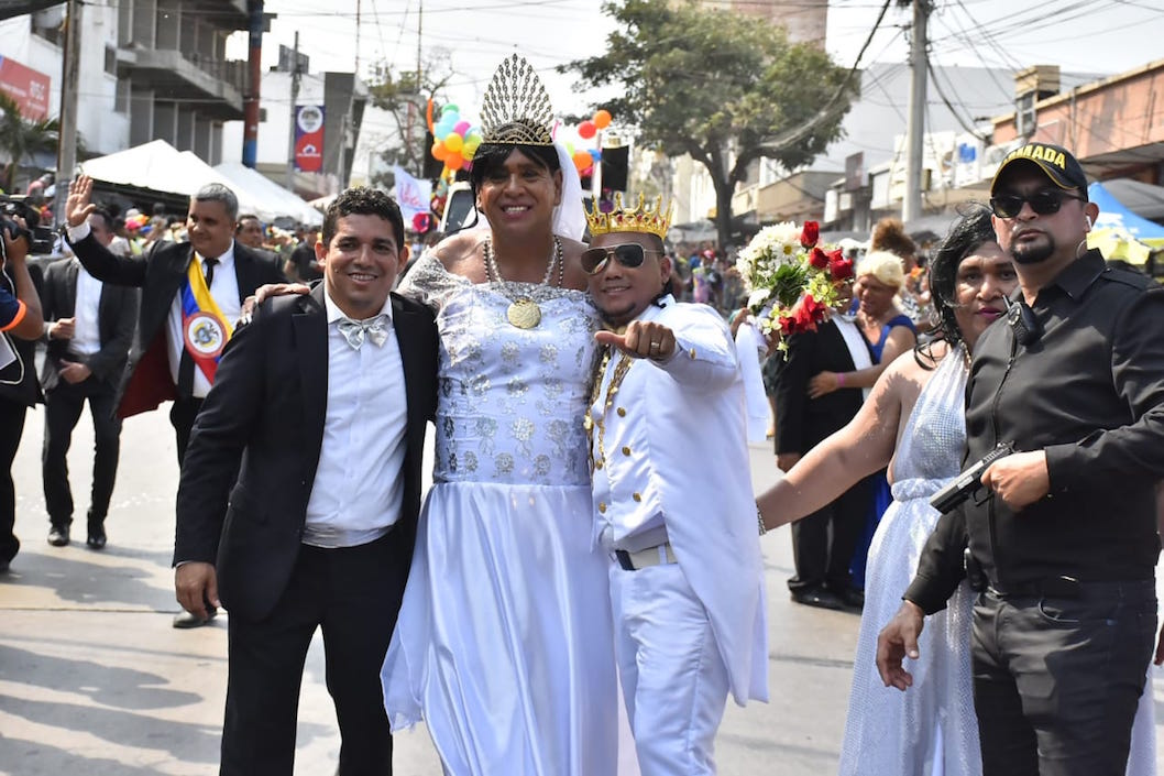 Con el Alcalde de Puerto Colombia, Steimer Mantilla.