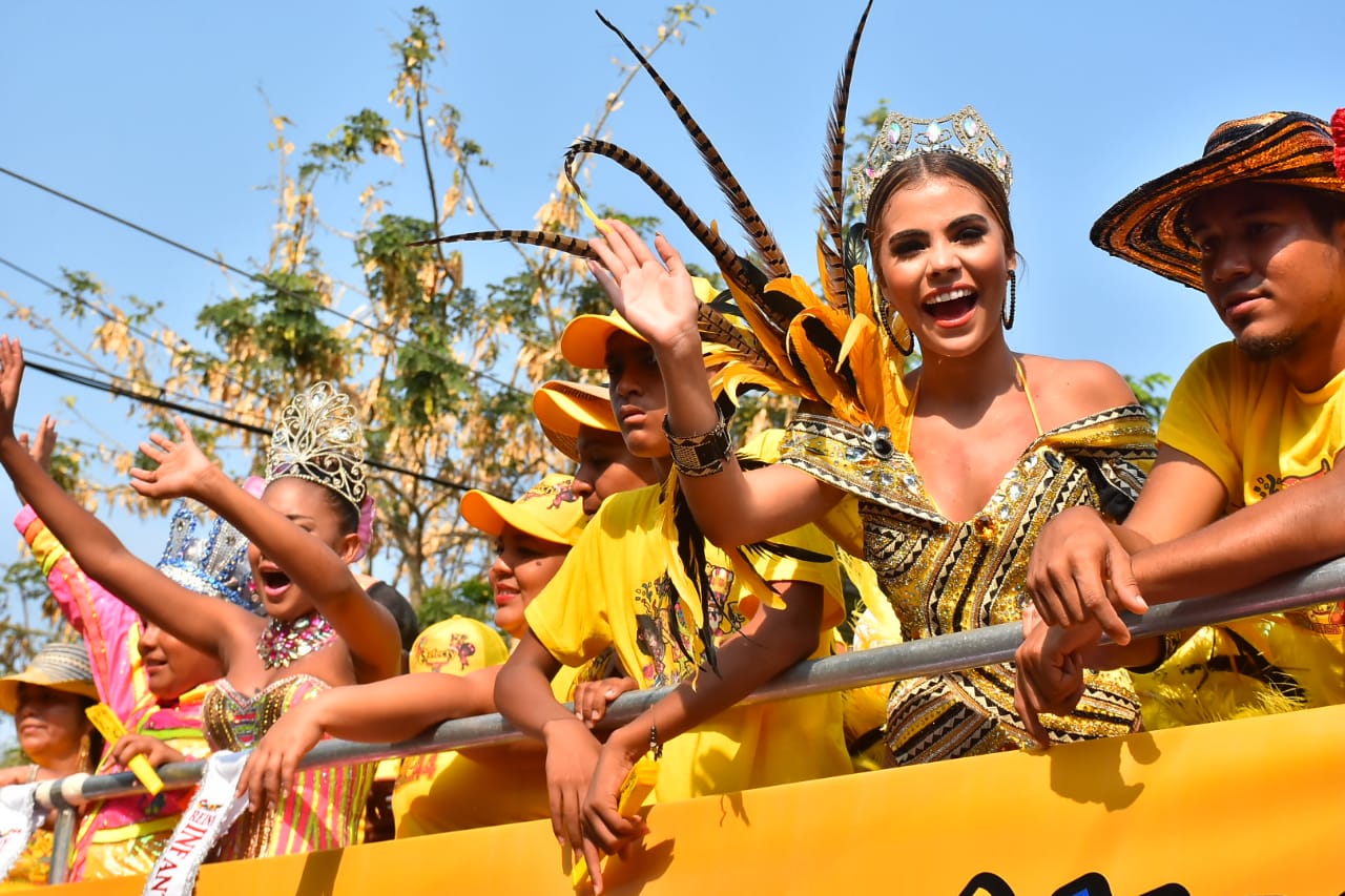 La Reina del Carnaval de la 44, Kelly Restrepo.