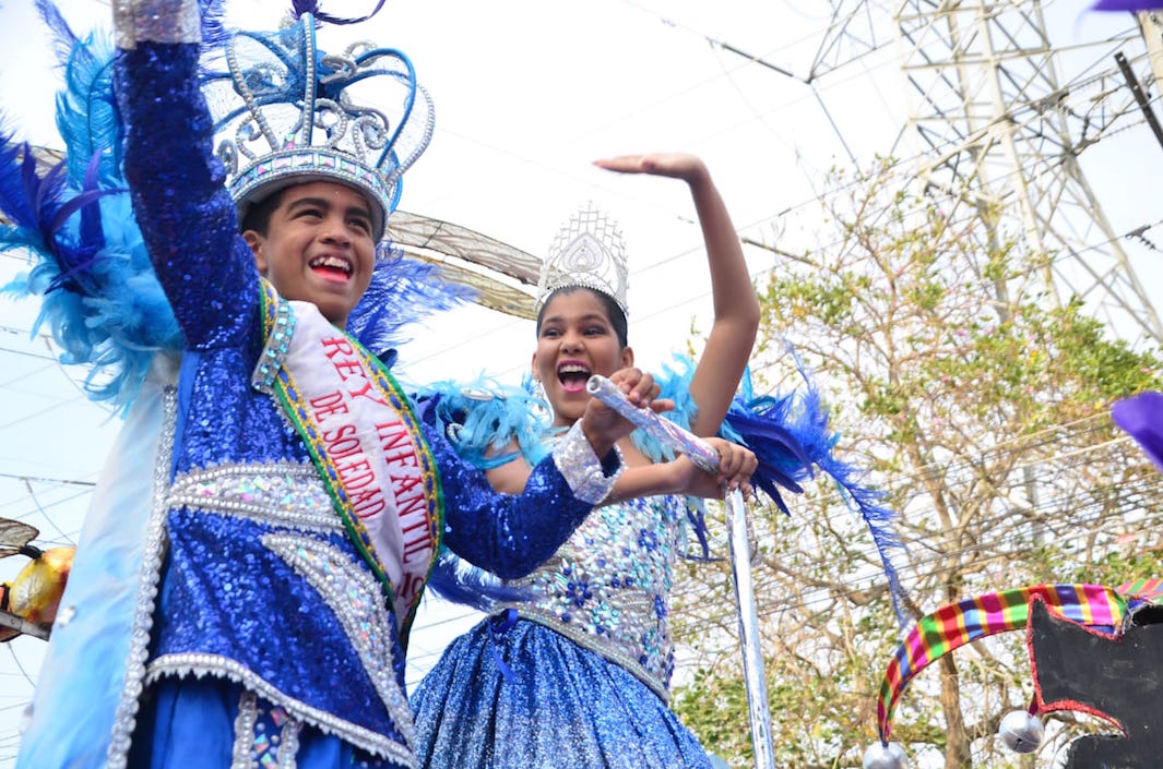 Maria Fernanda Donado Céspedes y Jean Paul Mendoza Aldana, los reyes infantiles.