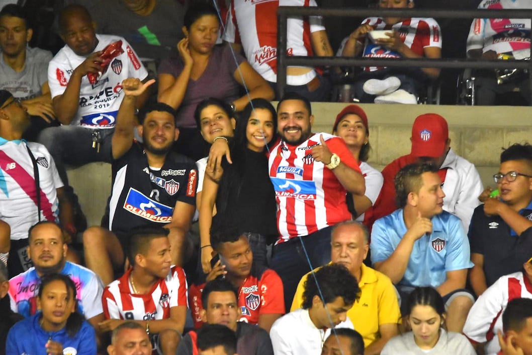 La pasión rojiblanca' en las tribunas.