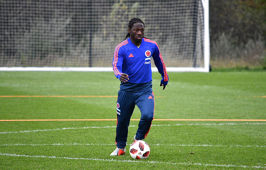 Yimmi Chará, de nuevo a la Selección Colombia.