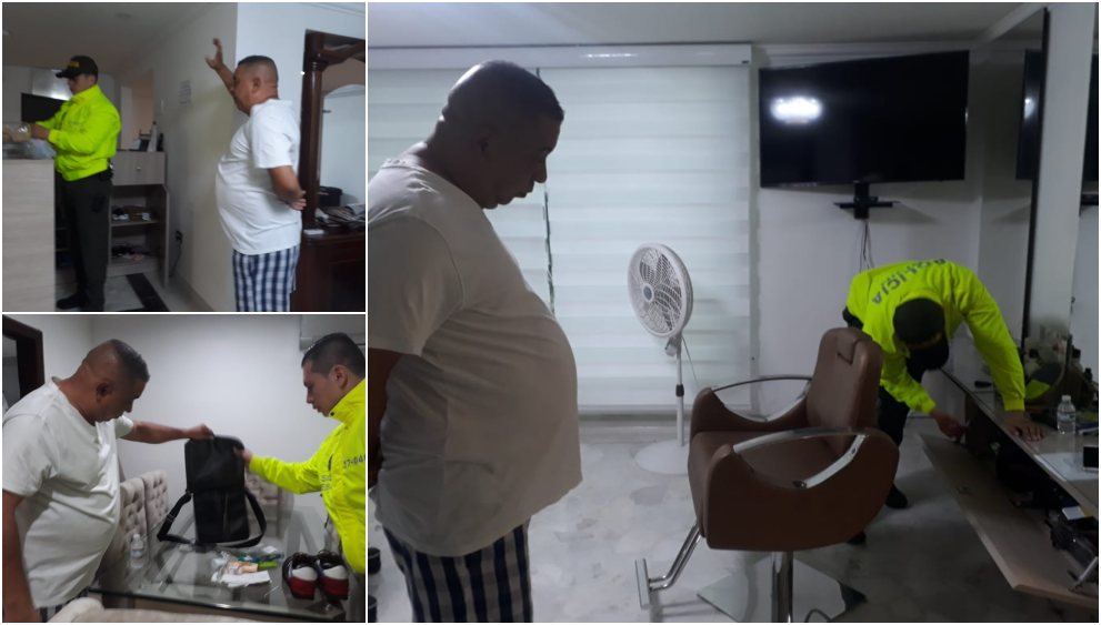 Suministrada Momento del allanamiento.