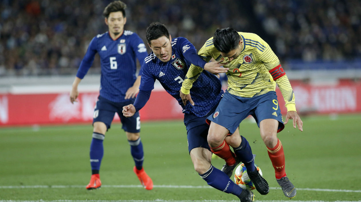 Falcao García siempre fue un dolor de cabeza para Japón. 