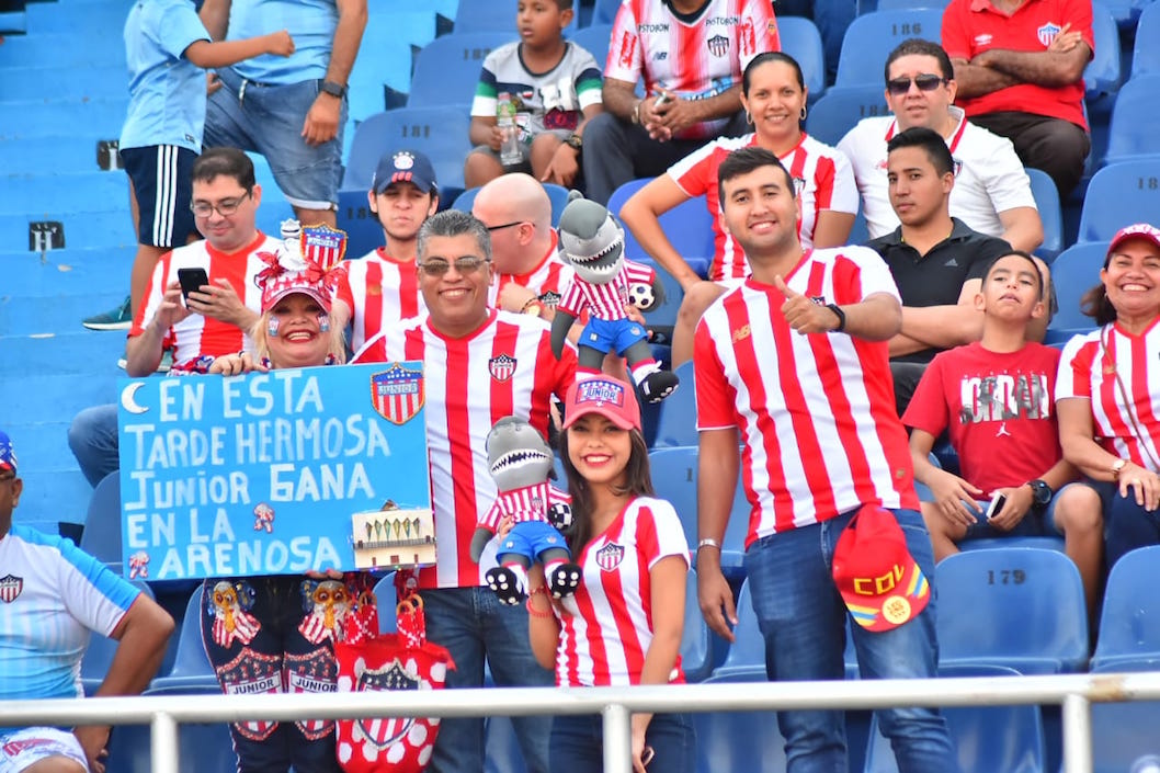 Optimismo de la afición en las graderías.
