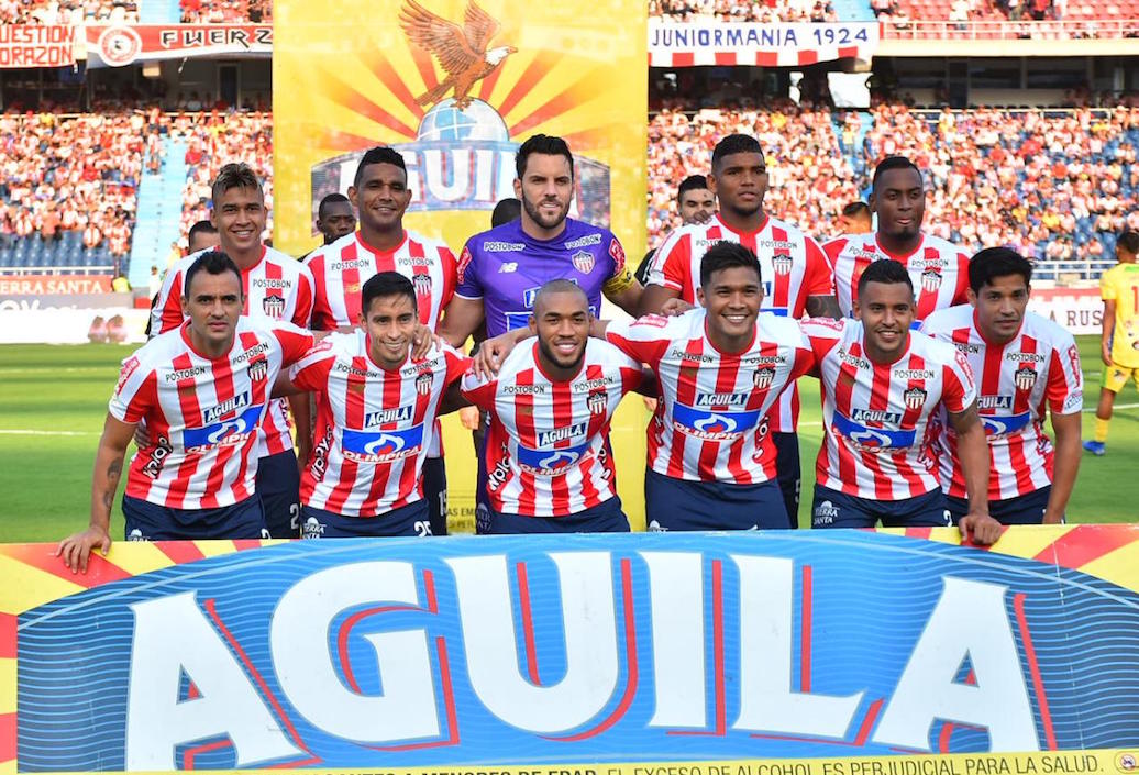 Nómina inicialista del Junior.