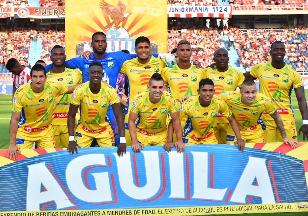Titular de Atletico Huila en el Metropolitano.