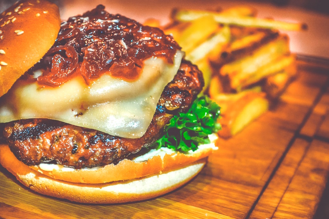 Las hamburguesas son el plato más pedido a domicilio.