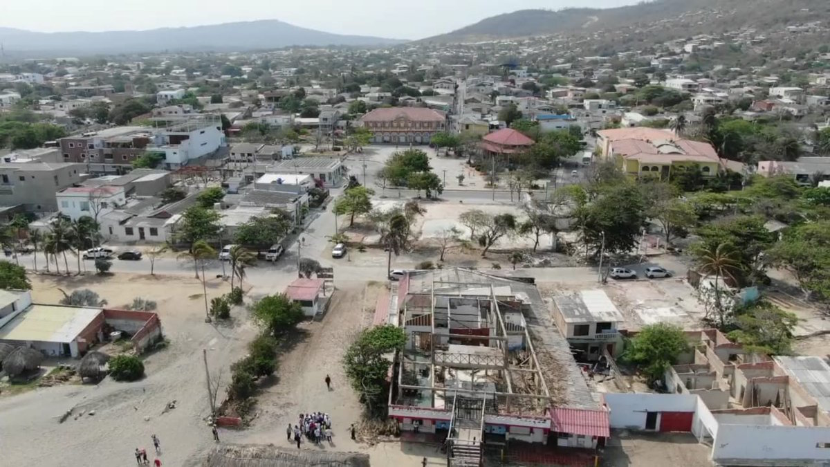 Área de la ampliación de la plaza de Puerto Colombia.