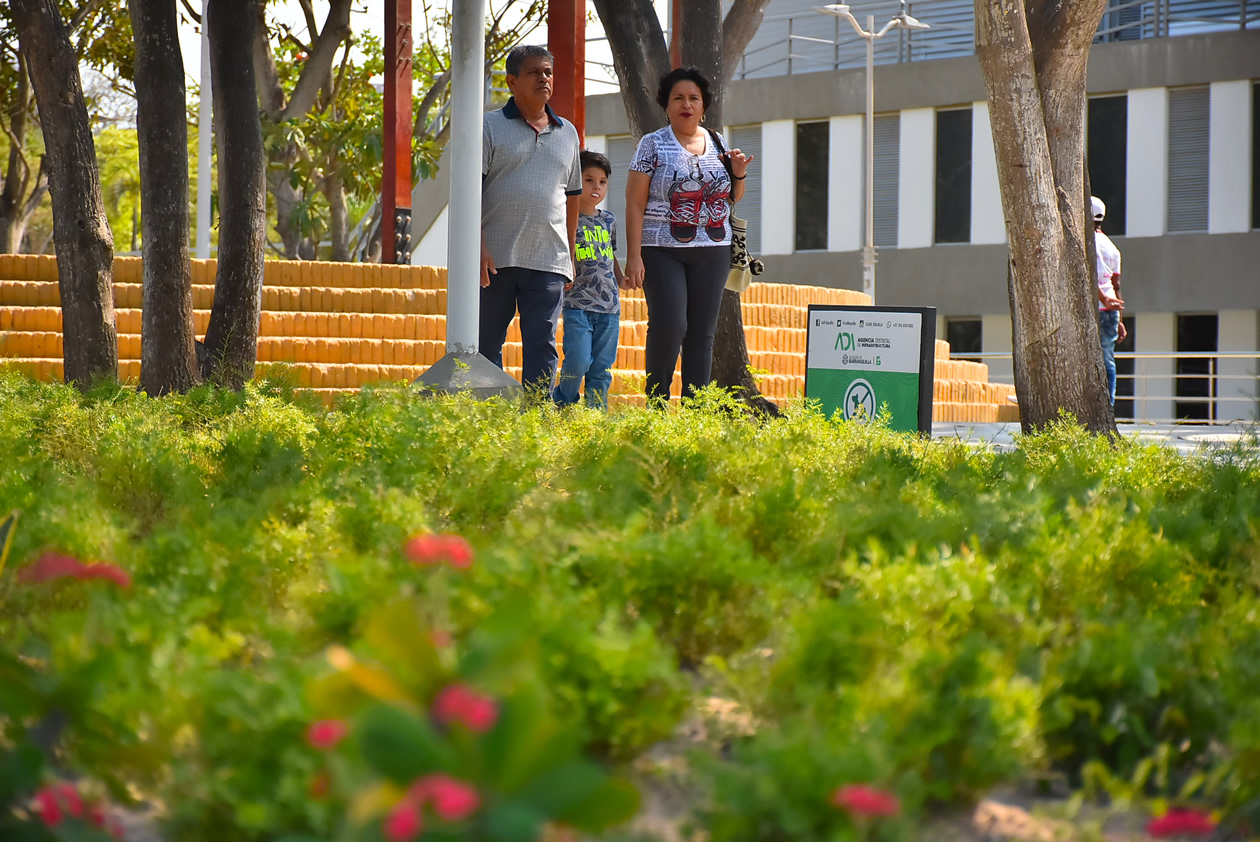 Las zonas verdes que la dan vida a la ciudad. 