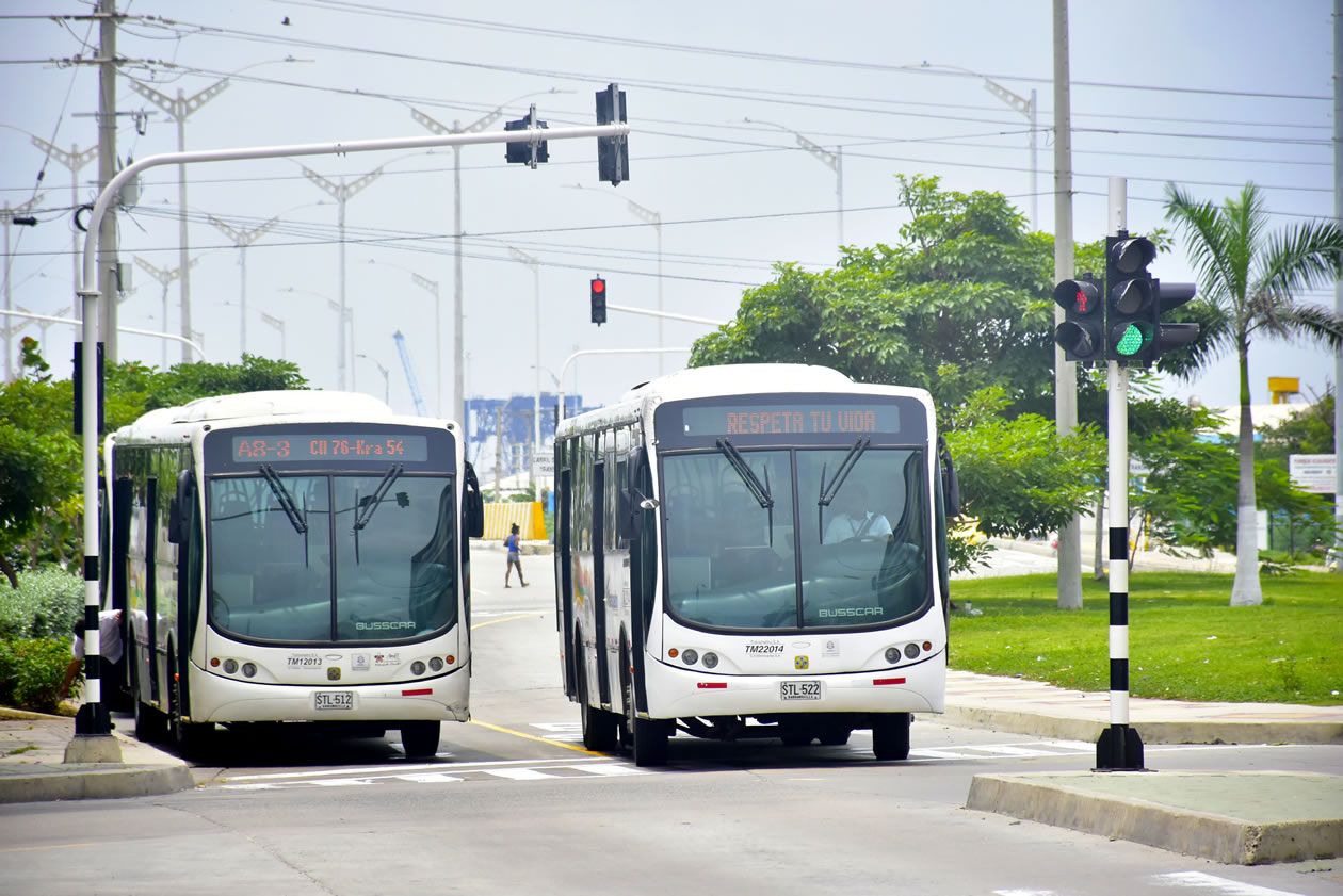 El sistema masivo Transmetro, un símbolo de la ciudad.