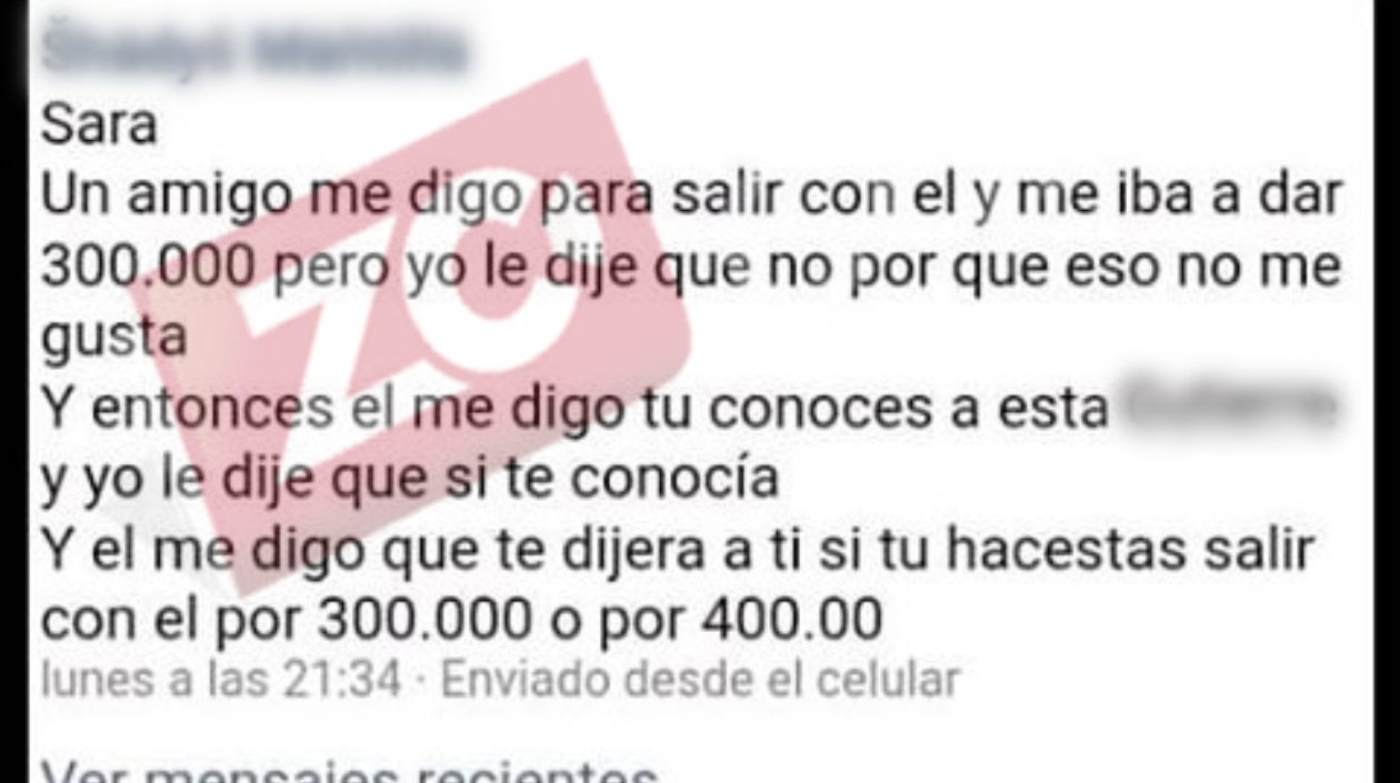 La recomendación de la 'vecinita' a su hija de 11 años.