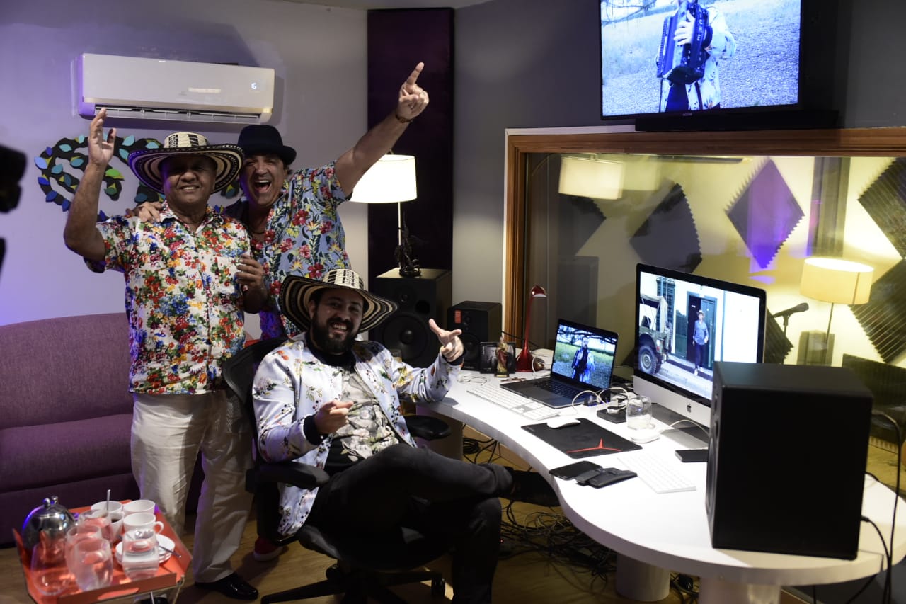 Julio Molina, Juan Kamel y Miche Molina.