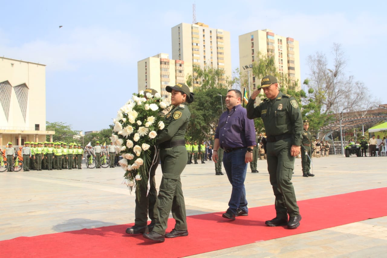 En el evento se realizó un homenaje a las víctimas del conflicto armado en Colombia y a nuestros héroes de la Patria.