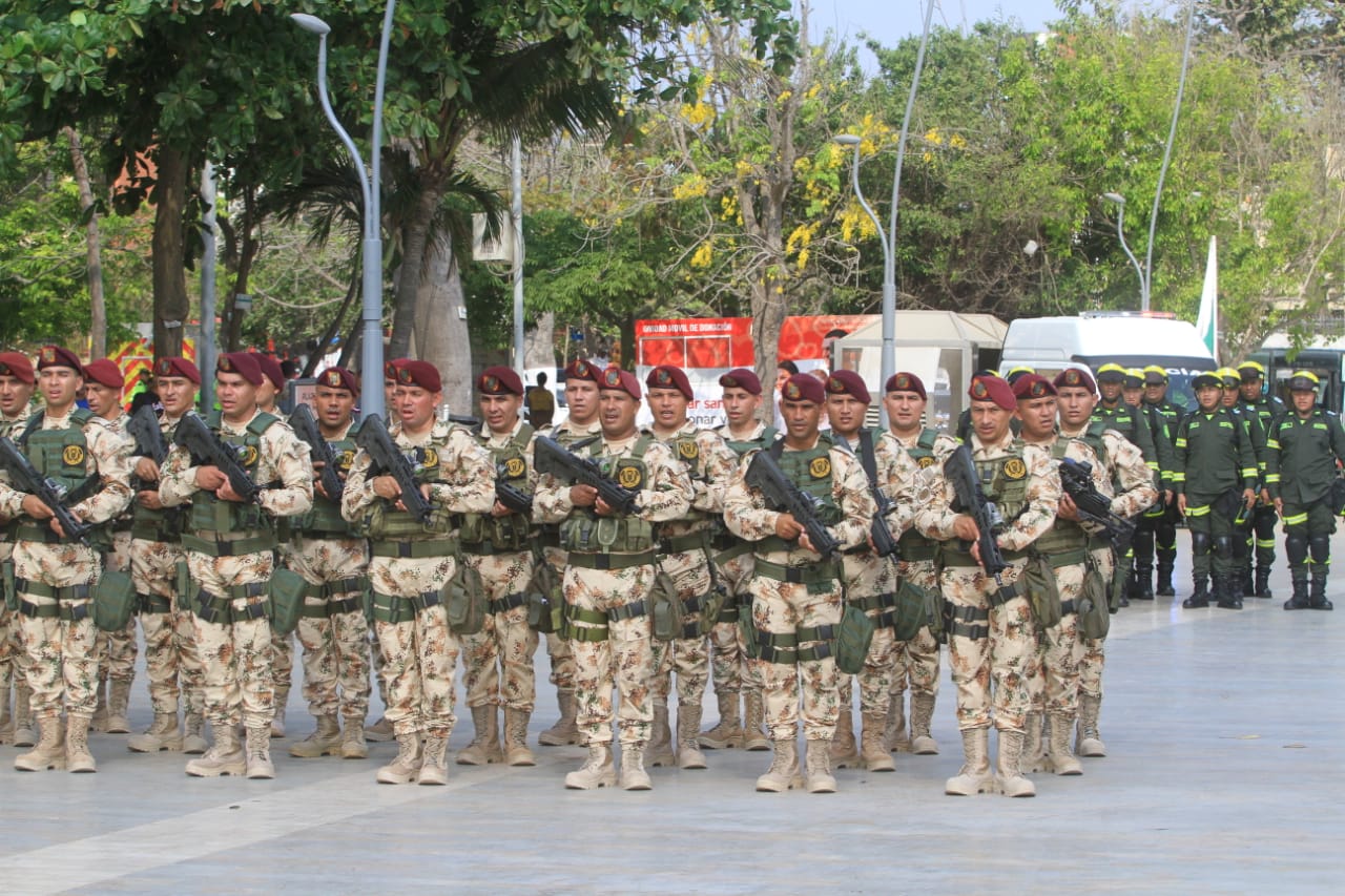 El Ejército también hace parte de los operativos.
