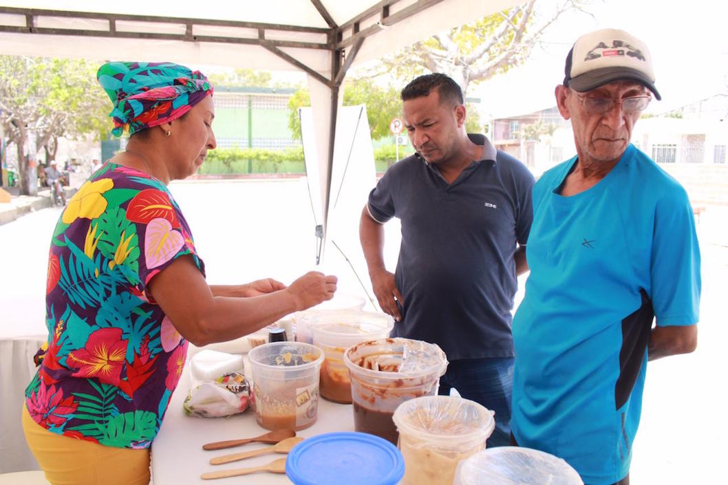 Los visitantes tuvieron para escoger el dulce de su preferencia.