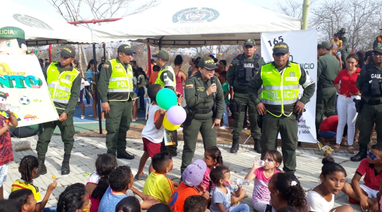Otro aspecto de la celebración del Día del Niño.