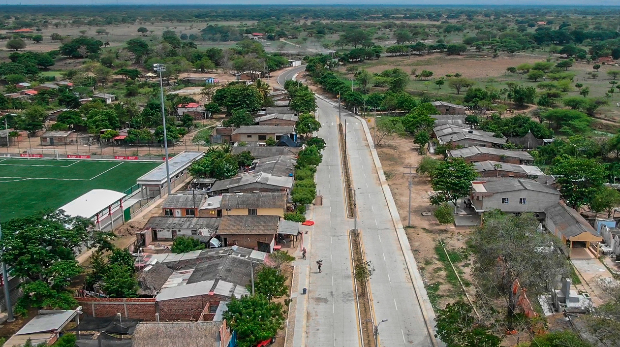 El tramo de la Transversal Sur que conecta a la Oriental con Carreto.