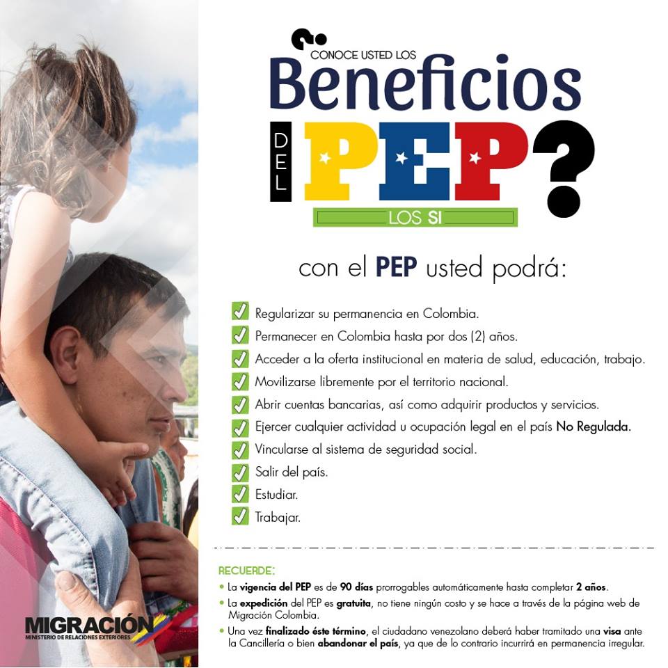 Beneficios del PEP.