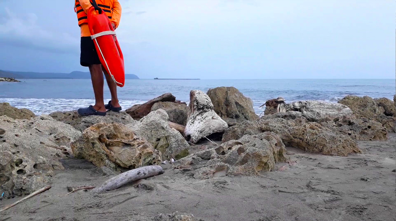 Los 17 kilómetros de playa de Puerto Colombia resultaron afectadas