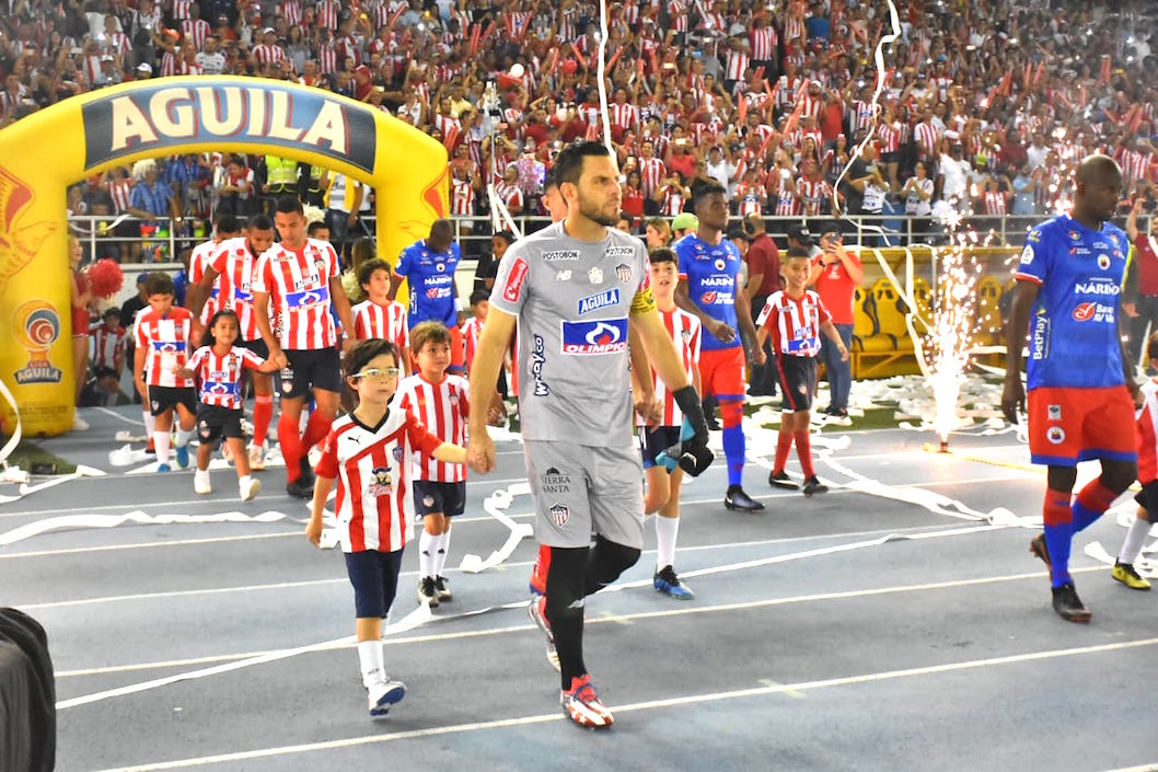 Salida de los equipos.