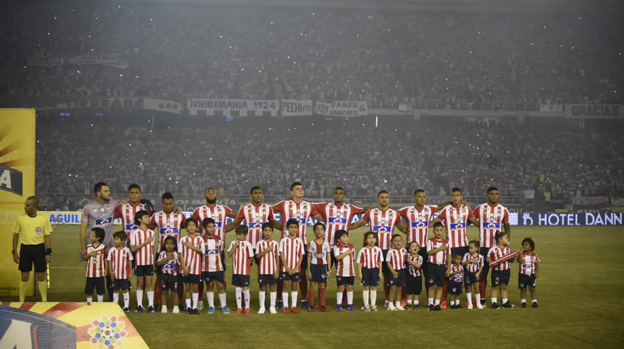 Titular del Junior frente a Deportivo Pasto.