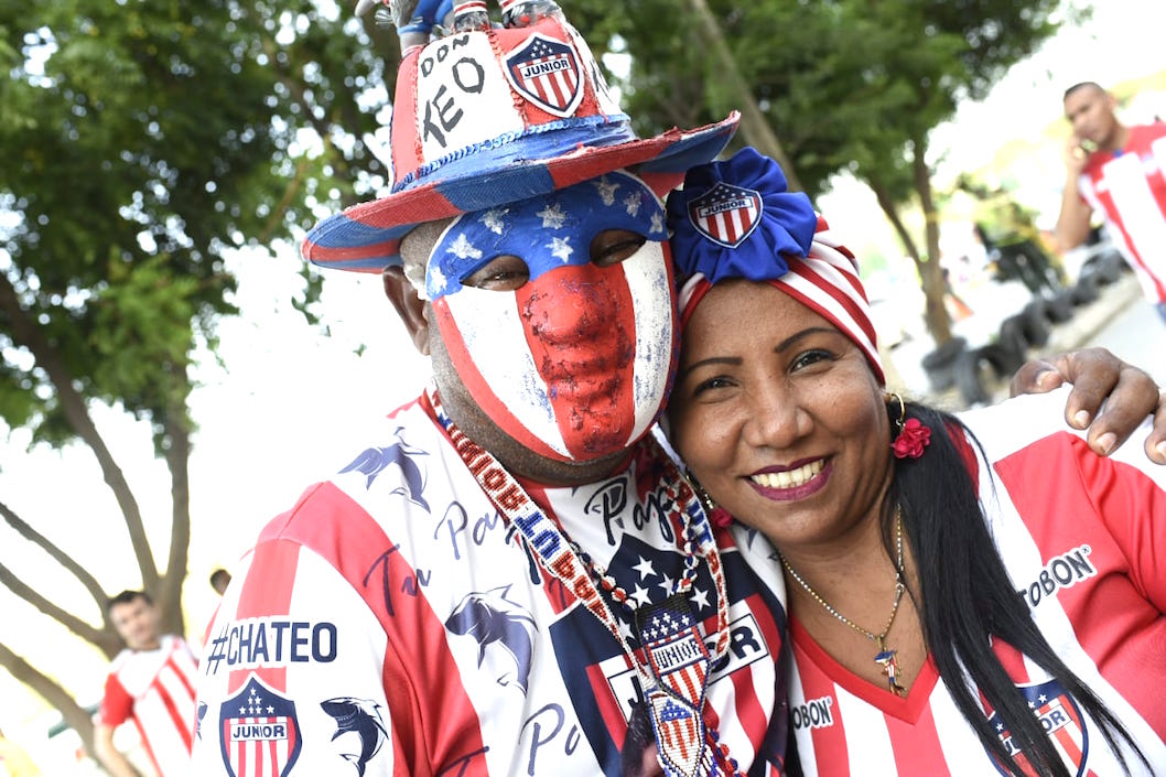 Los fans de Teófilo Gutiérrez.