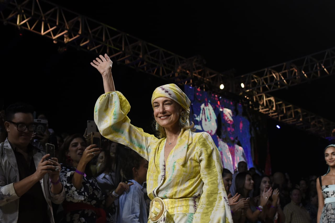 La diseñadora barranquillera Silvia Tcherassi.