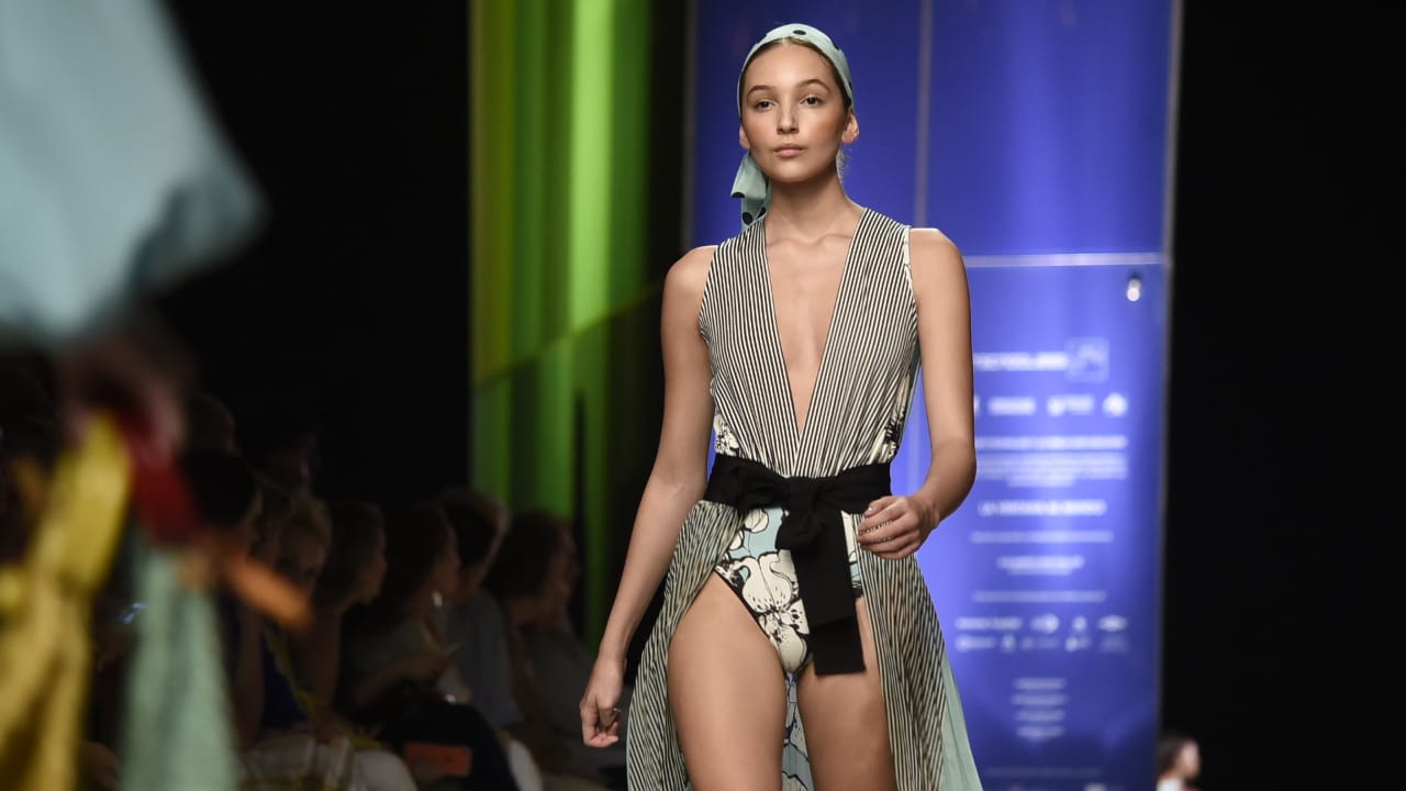 La colección de vestidos de baño, creada por la diseñadora barranquillera Silvia Tcherassi.