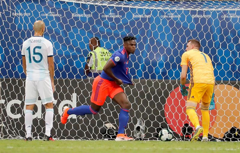 Así fue el gol de Duvan Zapata.