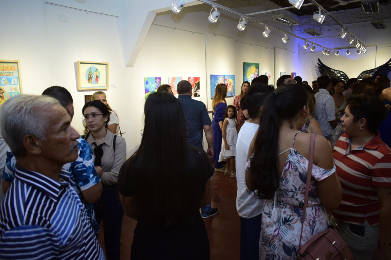 La exposición 'Volarás' es con entrada libre y hasta el 26 de julio.