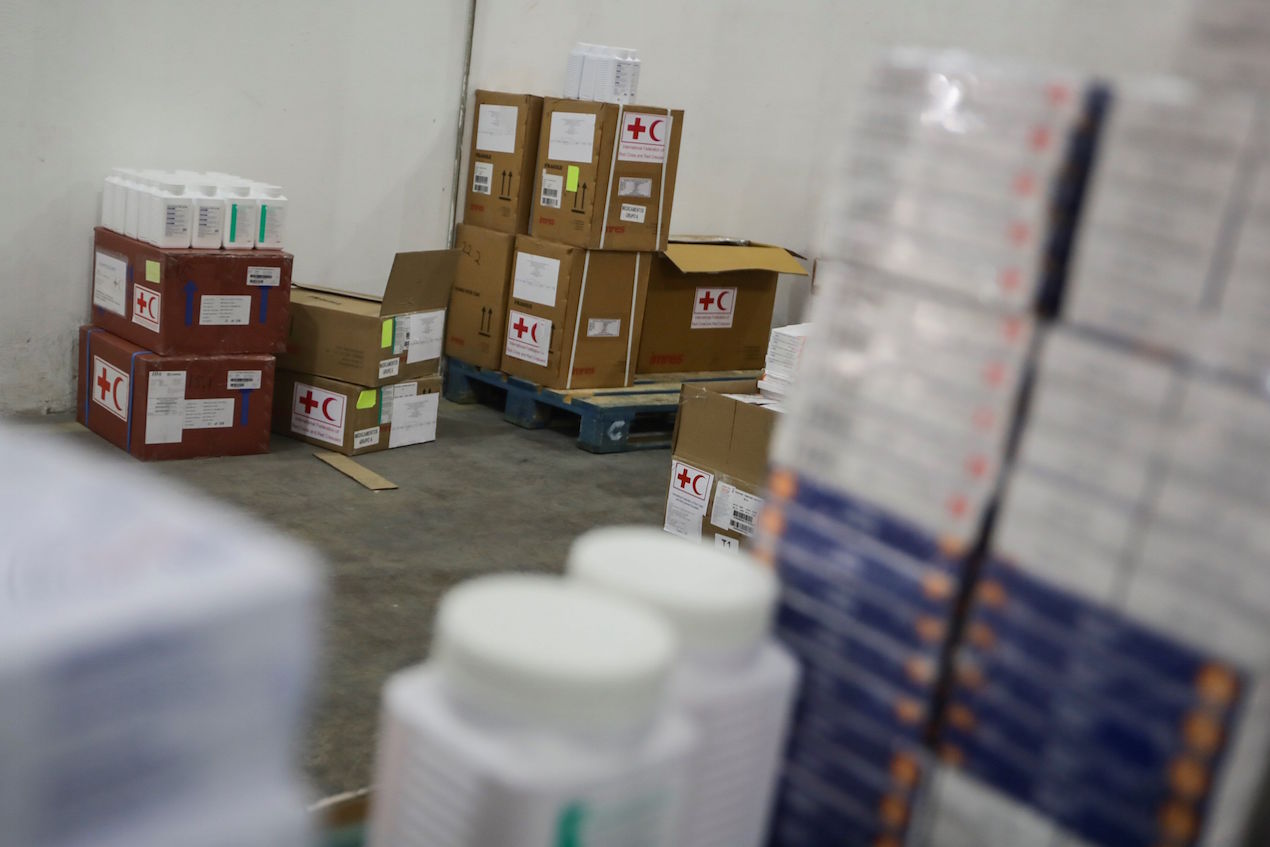 La Cruz Roja venezolana distribuirá mosquiteros en algunos hospitales del país para evitar la propagación de la malaria.