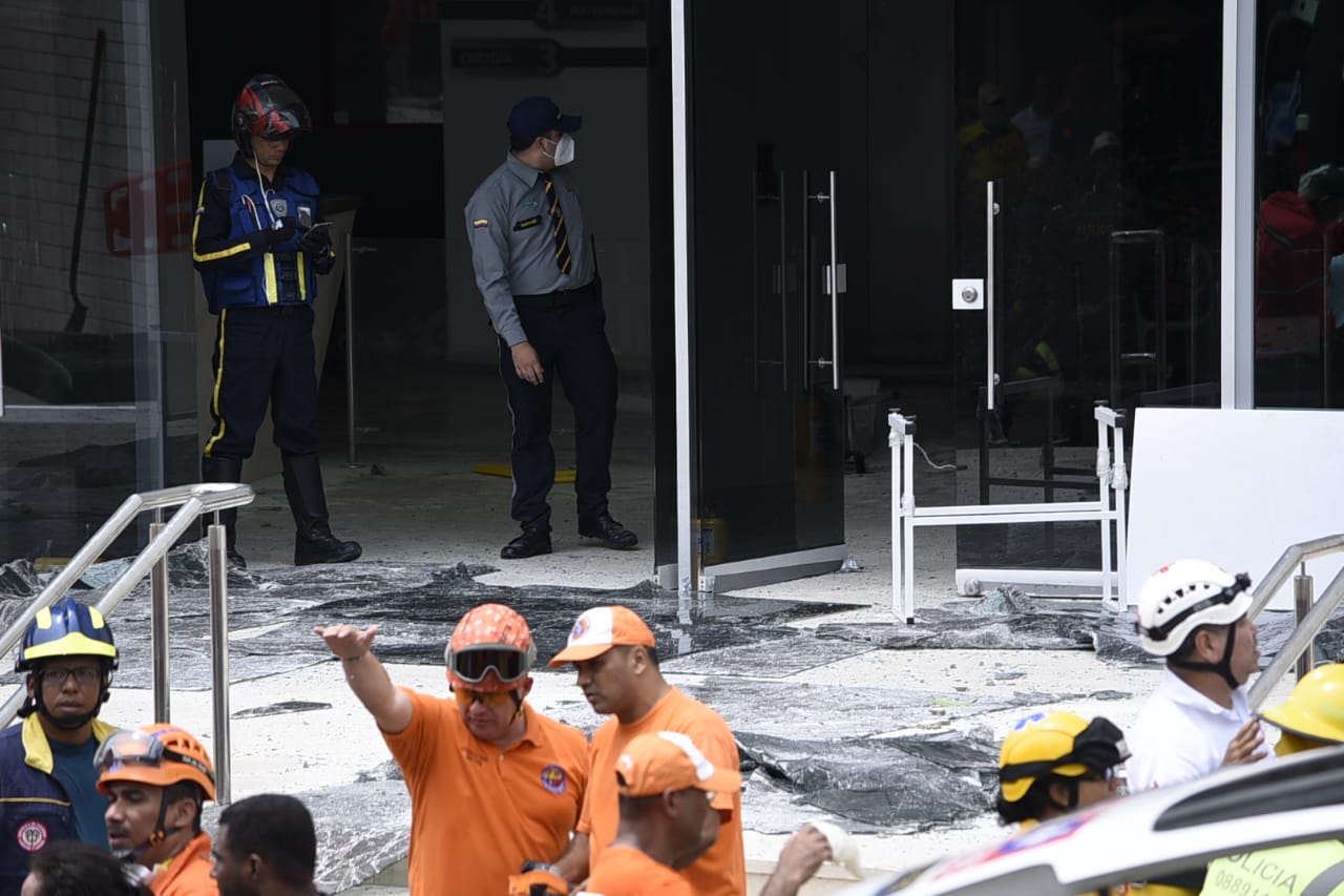 La imagen de desolación en la Clínica La Merced.