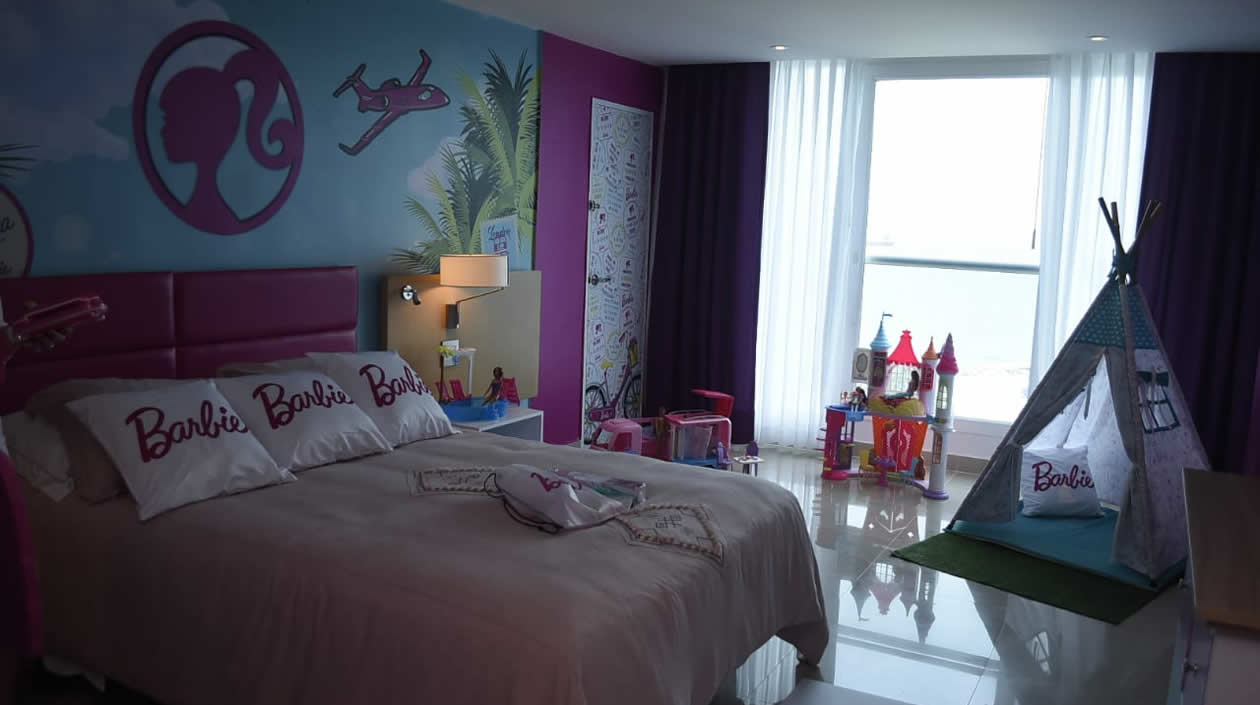 Otra vista de la Barbie Room.